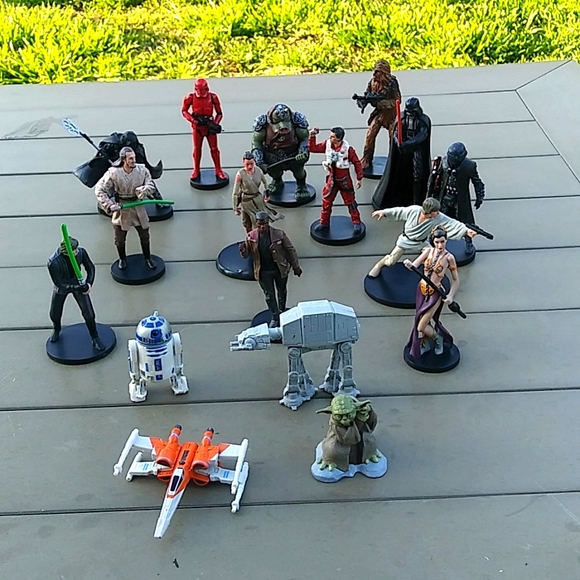 Star Wars figures